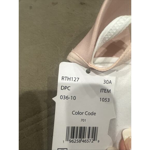 Hanes Girls 2pk Underwire Flexiwire Bra Pink/White 30A Brand New T-shirt Soft - Picture 5 of 7
